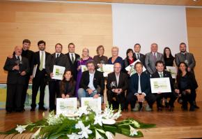 Foto de los premiados