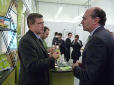 La empresa AFT junto con Enrique Verdeguer;