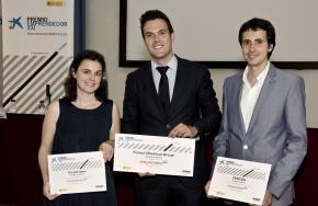 Foto de familia de los premiados