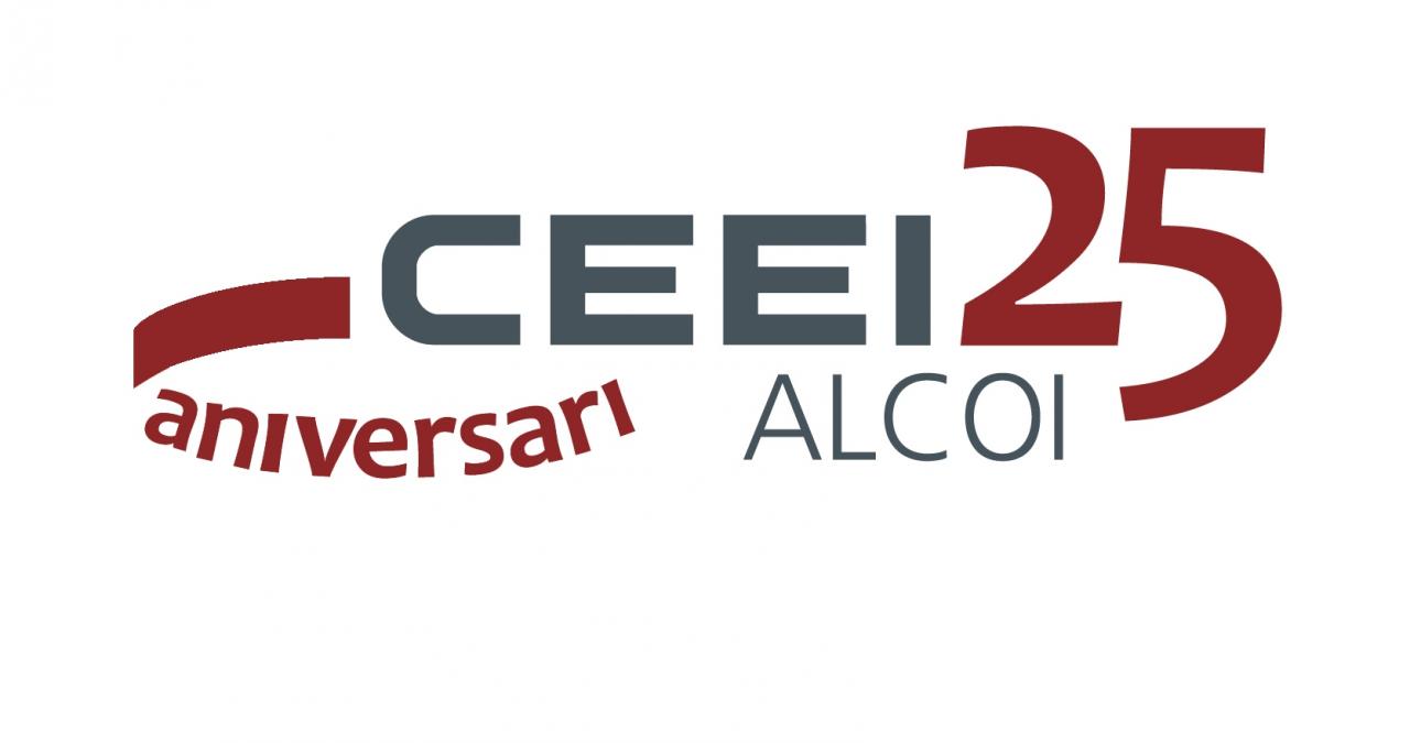 logo CEEI Alcoy 25 aniversario