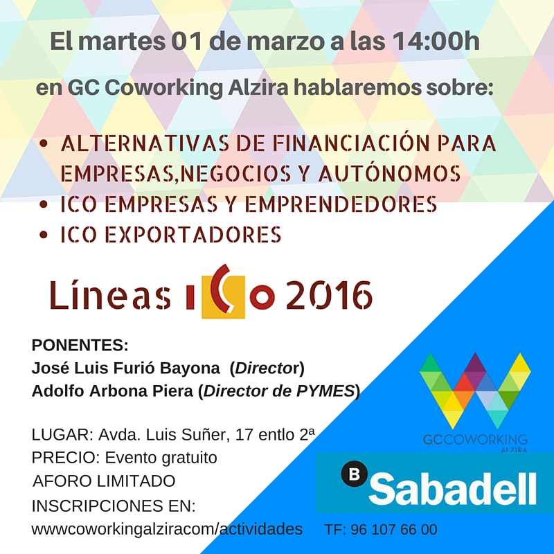 LINEAS ICO 2016