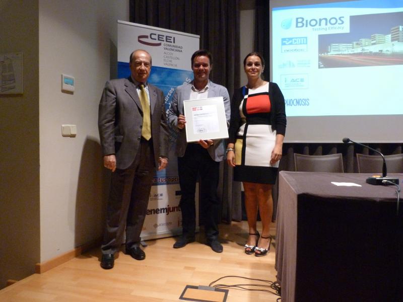 Bionos Biotech recibe el reconocimiento EIBT de ANCES[;;;][;;;]