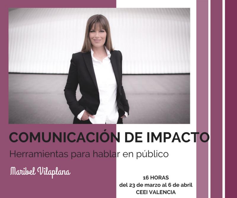 Curso Comunicación de Impacto con Maribel Vilaplana