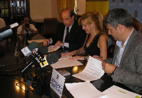 Jesús Casanova, Marian Soro y José Vicente Ramón