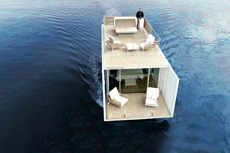 Punta de Mar atraca en Fitur su innovador concepto de alojamiento flotante