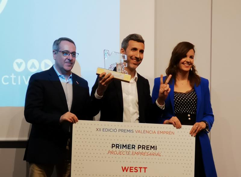 Westt galardonado con el premio Proyecto Empresarial por el Ayuntamiento de Valencia