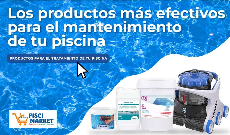 Productos para el tratamiento de piscinas | Piscimarket