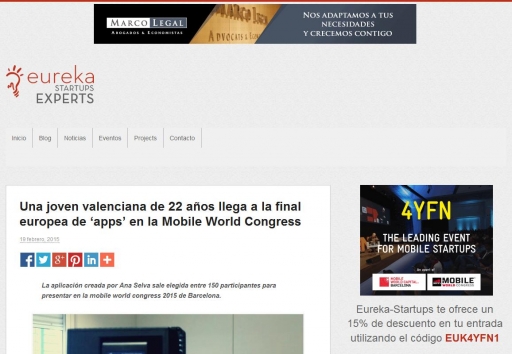 Nuakea representar a Valencia en la Mobile World Congress 