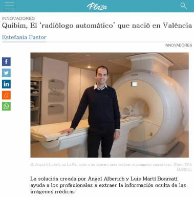 Quibim, El radilogo automtico que naci en Valncia -  Revista Plaza