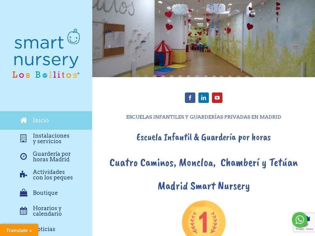 Guarderas y Escuelas Infantiles privadas Madrid - Los Bollitos