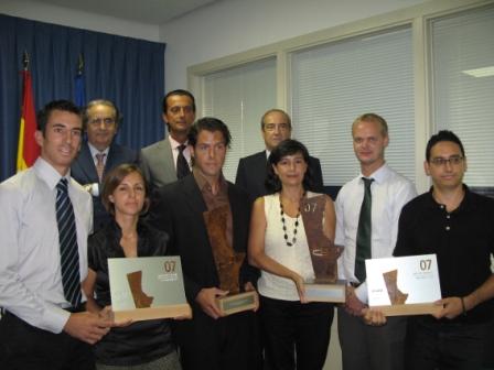 Premios CEEI-IMPIVA Mejor Trayectoria Profesional, Mejor Proyecto Empresarial de 2007 y Accsits
