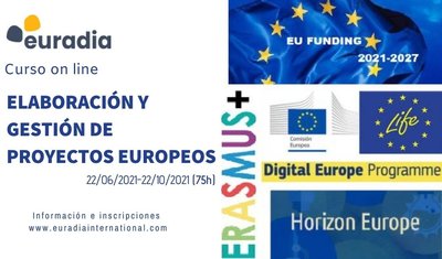 Curso on line Elaboración y Gestión de Proyectos Europeos
