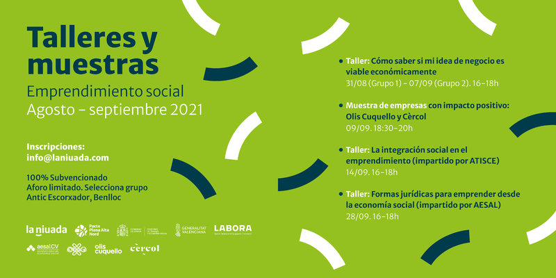 Talleres y muestras sobre emprendimiento social