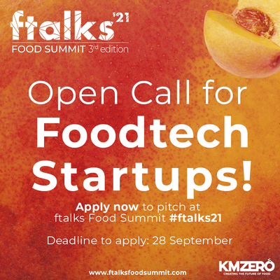 KM ZERO busca a las mejores startups de alimentación para premiarlas en ftalks’21