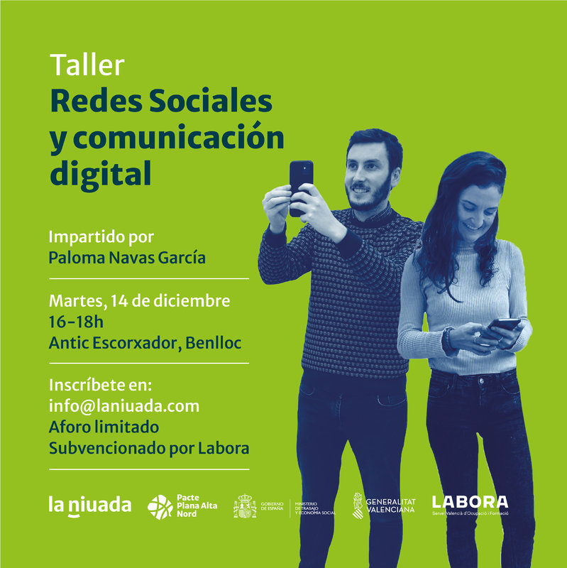 Taller redes sociales y comunicación digital