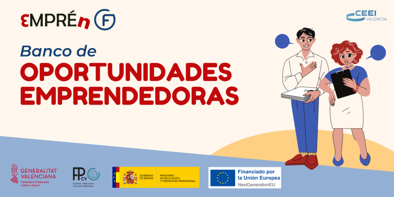 Oportunidades emprendedoras banner