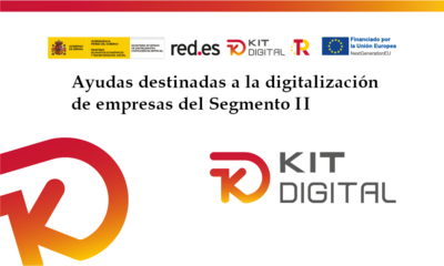 Ayudas destinadas a la digitalización de empresas del Segmento II (entre 3 y menos de 10 empleados) | Kit Digital