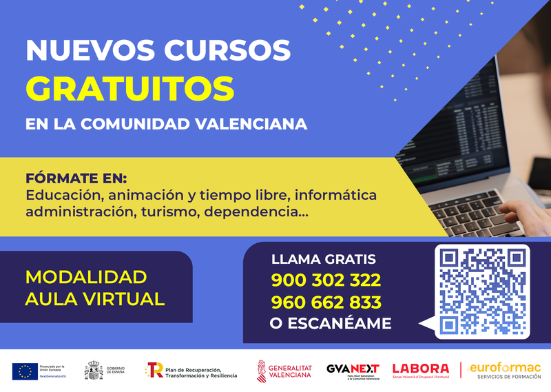 Cursos gratis desempleados y ocupados 