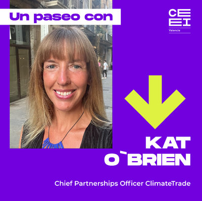 Un paseo con Kat O'Brien, Chief Partnerships Officer ClimateTrade