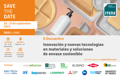 II Encuentro – Innovación y nuevas tecnologías en materiales y soluciones de envase sostenibles