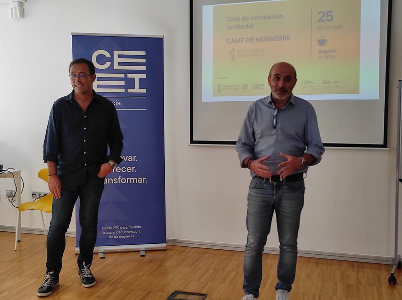 Ricard Calvo y José Domingo Martínez dinamizaron la sesión