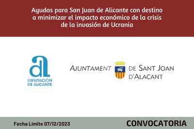 Ayudas San Juan de Alicante