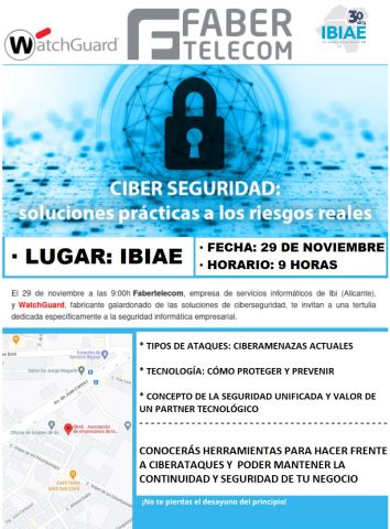 Jornada Ciberseguridad en Ibiae