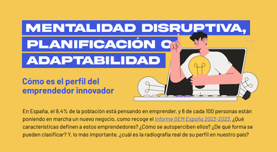 Mentalidad disruptiva, planificacin o adaptabilidad (Portada)