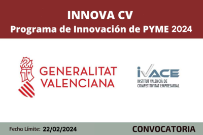 Programa de Innovacin de PYME (INNOVA-CV) 2024