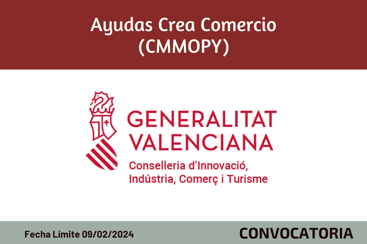 Ayudas Crea Comercio (CMMOPY) 2024
