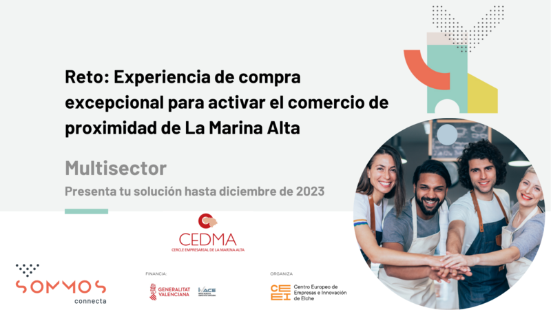 Experiencia de compra excepcional para activar el comercio de proximidad de La Marina Alta.