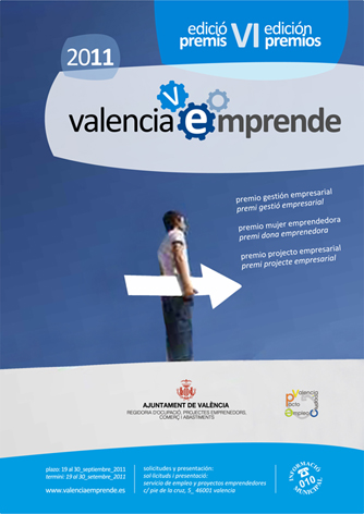 Cartel Premios Valencia Emprende 2011