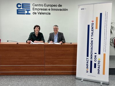 Convenio colaboración CEEI Valencia y U4IMPACT 