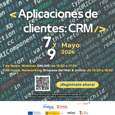 Networking: Aplicaciones de clientes - CRM. Oropesa del Mar y online