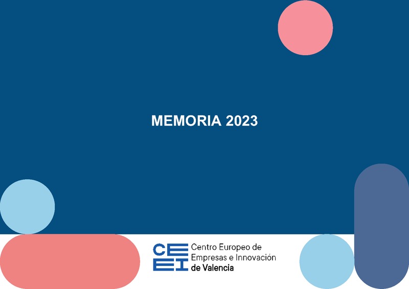 Memoria CEEI Valencia 2023 (Portada)