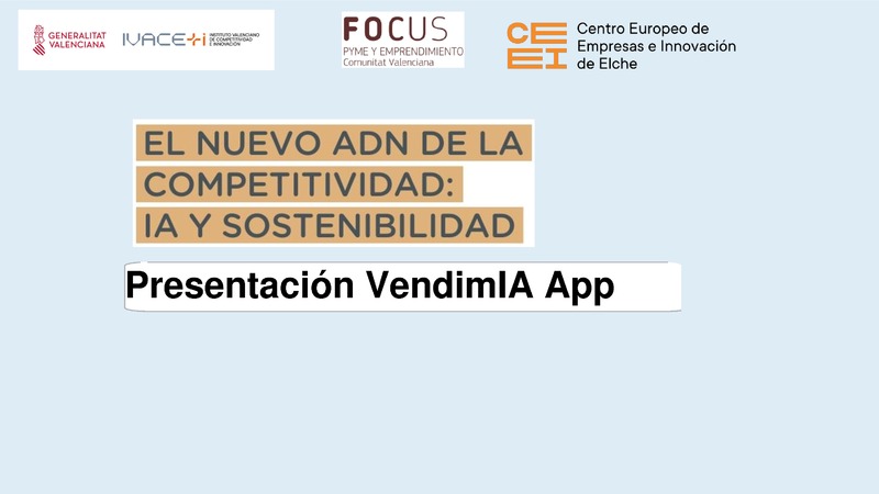 Presentacin VemdimIA App (Portada)