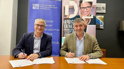 Firma colaboración CEEI Valencia y ESIC