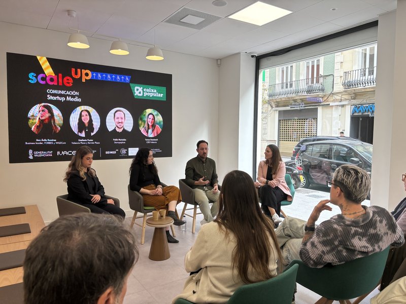 "Hay vida ms all de la nota de prensa". Claves para startups en Scale Up