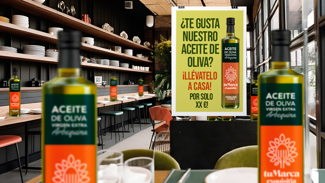 Crea la teva pr�pia marca d'Oli d'Oliva Verge Extra: Diferenciaci� Gourmet amb Exquisitia