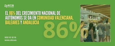 Crecimiento nacional de autónomos