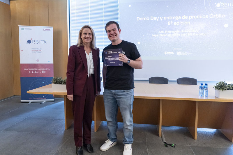 Zynergic, startup premiada en Órbita 2025