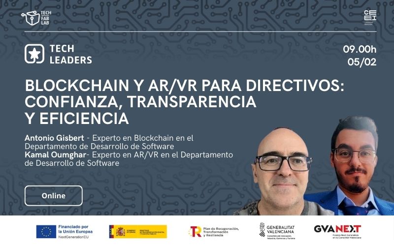 Blockchain y AR/VR para directivos: Confianza, Transparencia y Eficiencia (online)