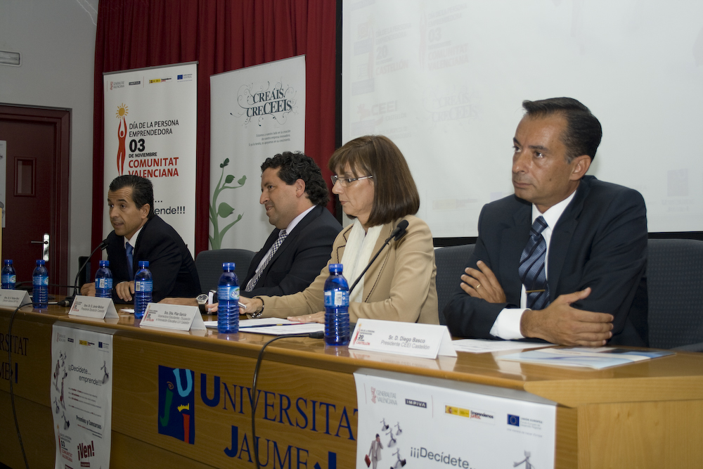 DPE Castellón 2011: Acto Institucional. D. Rafael Miró, Director General del IMPIVA