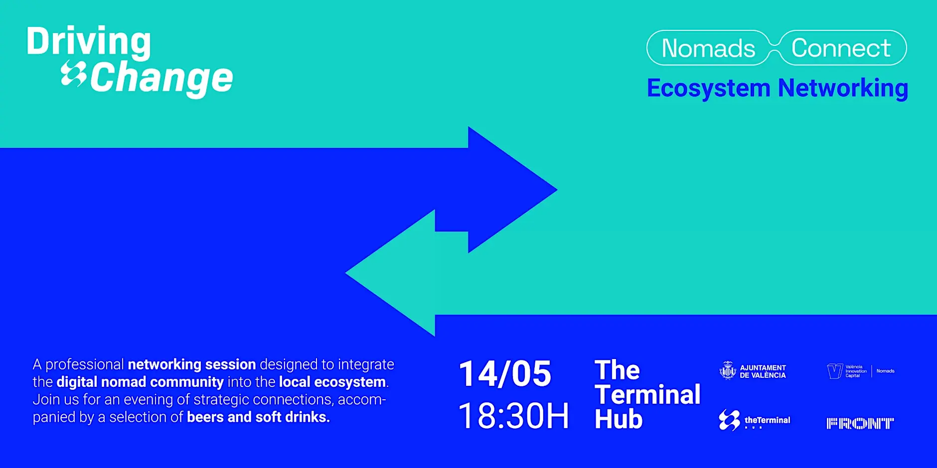 Nomads Connect x Driving Change: Networking del ecosistema en València