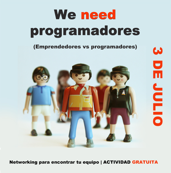 We need programadores