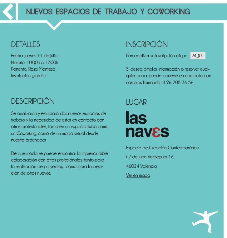 Los nuevos espacios de trabajo y el Coworking (Valencia)