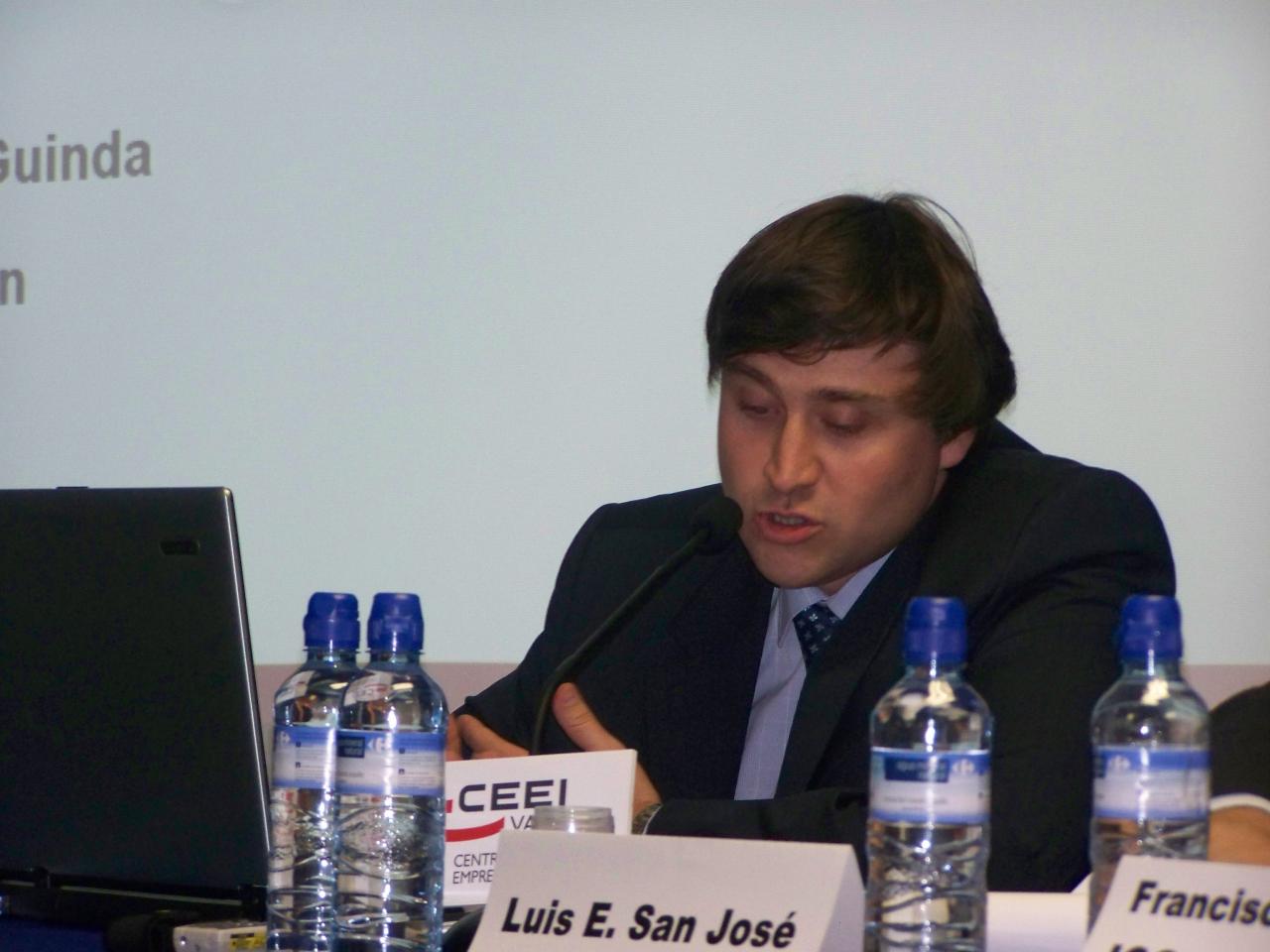Francisco Javier Gmez, ICO, foro de financiacin CEEI Valencia 2008