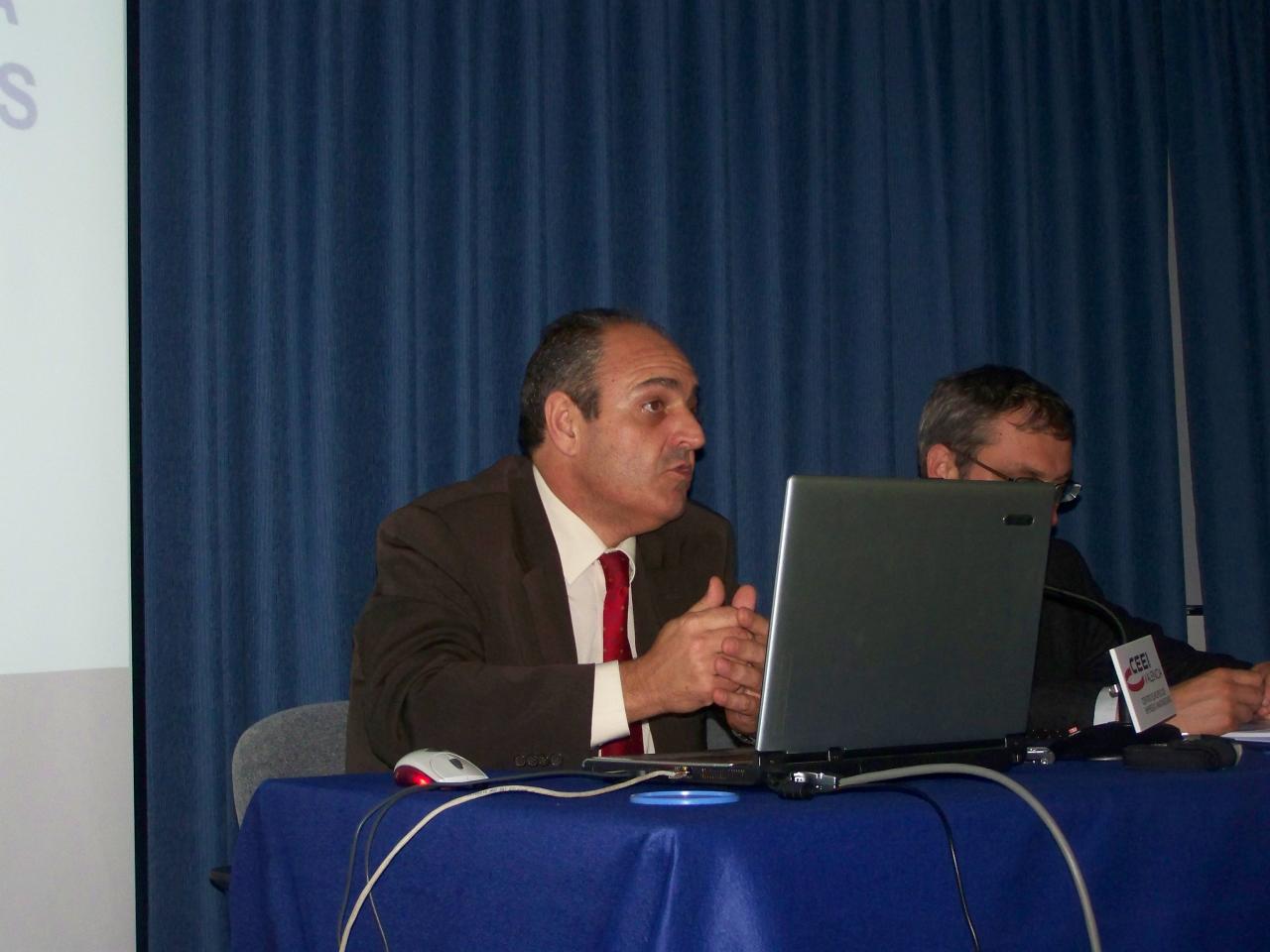 Guillermo Perez, SGR CV, en el foro de financiación del CEEI Valencia, 2008