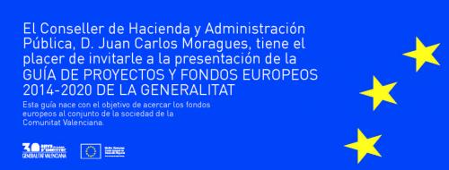 Invitación Acto de Presentación “Guía de Proyectos y Fondos Europeos 2014&#8722;2020”