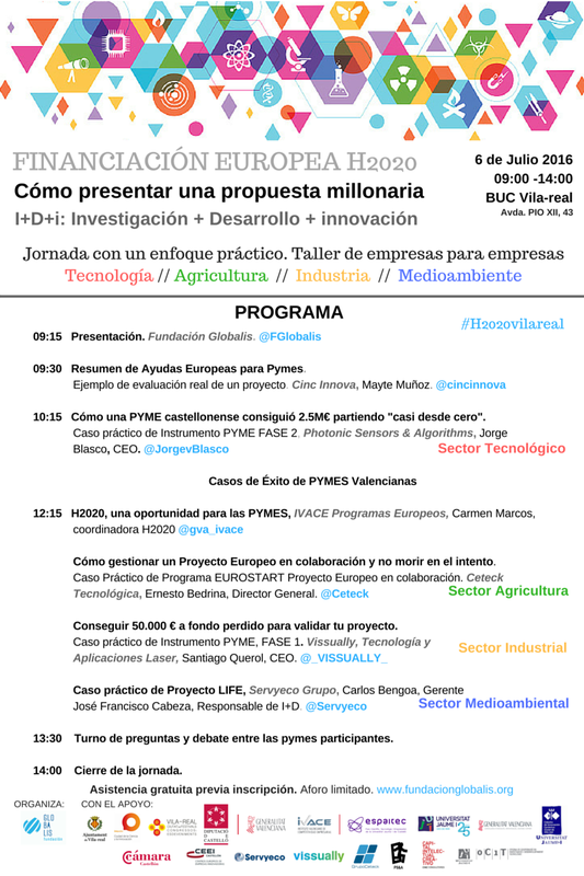 Financiaci�n Europea H2020. C�mo presentar una propuesta millonaria.